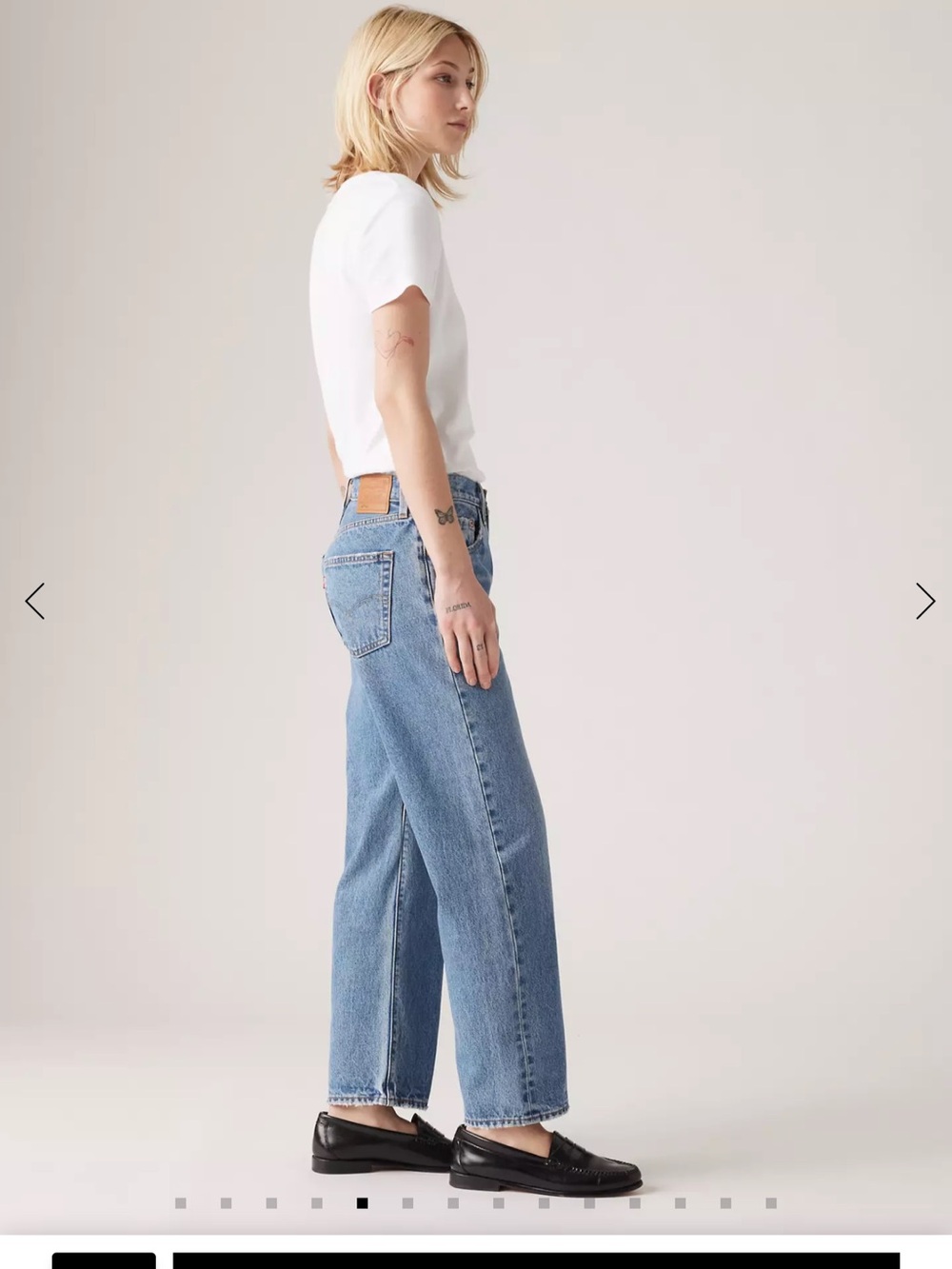 Levi's 501 '90s Ankle Jeans Sweetest Taboo Sz 25 NWOT - Picture 2 of 8